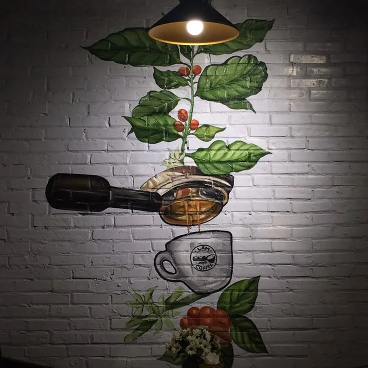 coffee shop mural idea