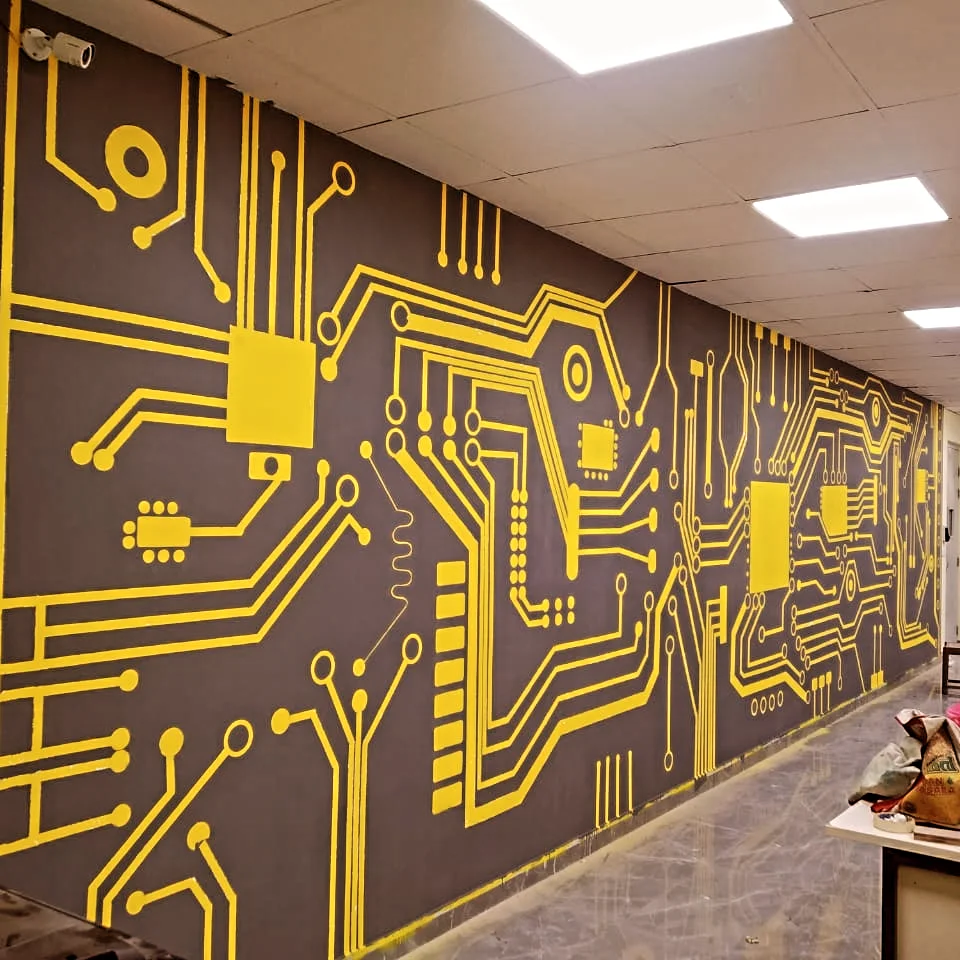 wall mural for office