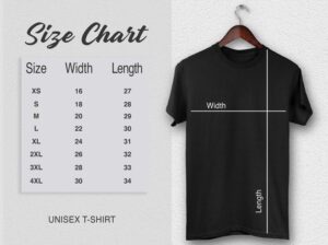 black t-shirt