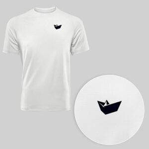 White T-shirt | Nouka Core Tee | Soft, Moisture-Wicking Polyester Blend | Free Size (Copy)