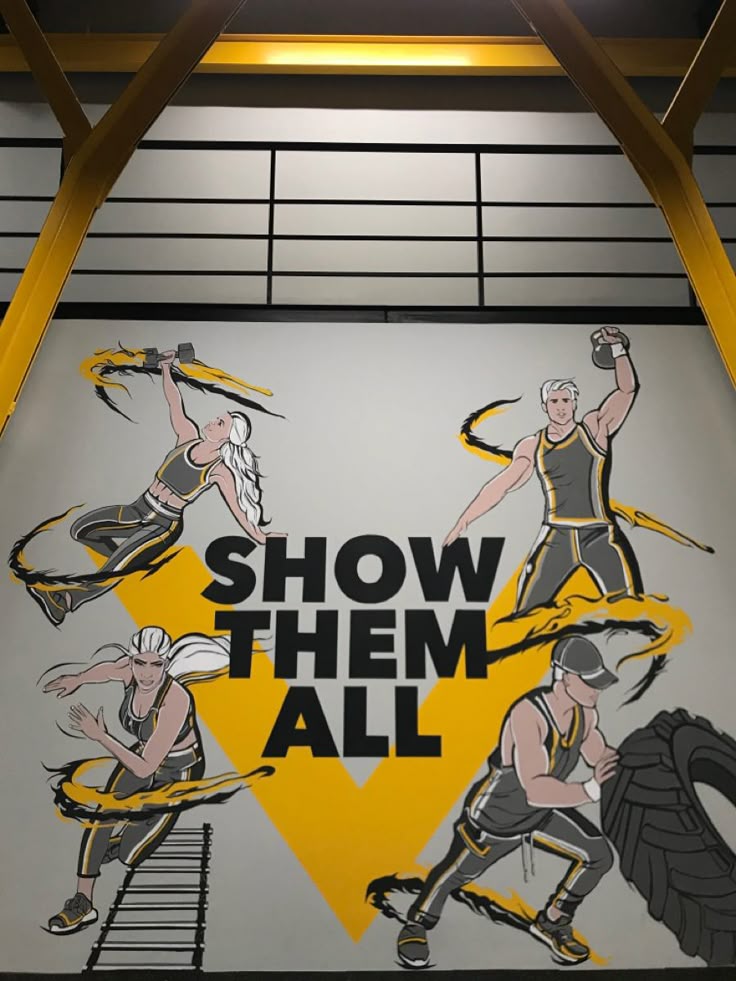 Gym Wall Artist – # India Gyms & Fitness Studios