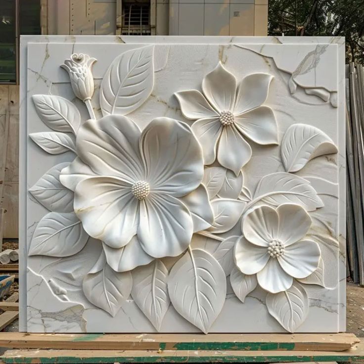 flower mural